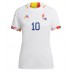 Maillot de foot Belgique Eden Hazard #10 Extérieur vêtements Femmes Monde 2022 Manches Courtes